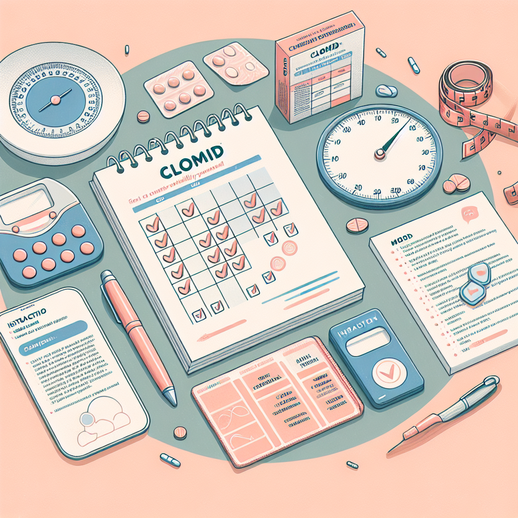Cómo evaluar tus progresos semanales con Clomid Cómo evaluar tus progresos semanales con Clomid