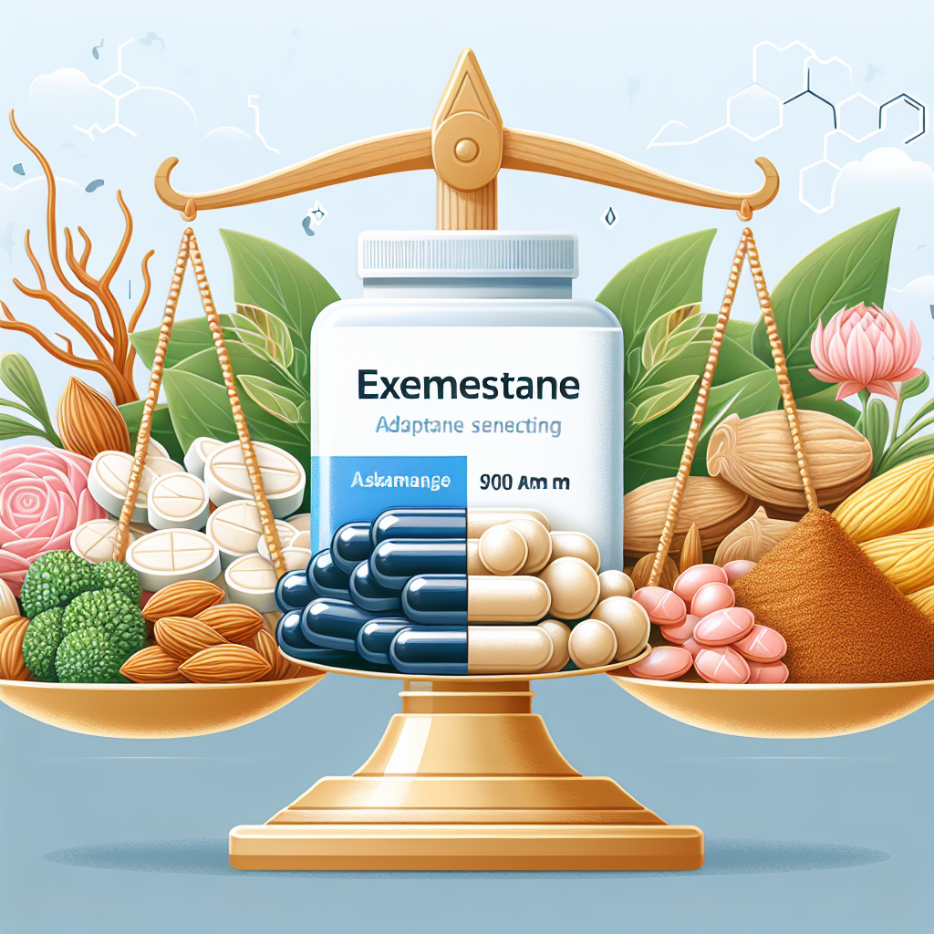 ¿Exemestane es más eficaz con suplementos adaptógenos? ¿Exemestane es más eficaz con suplementos adaptógenos?