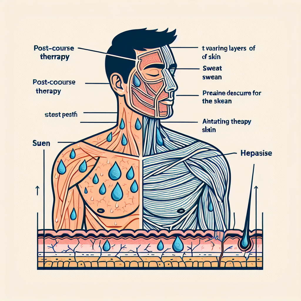 Cómo responde la piel al sudor con Terapia posterior al curso Cómo responde la piel al sudor con Terapia posterior al curso