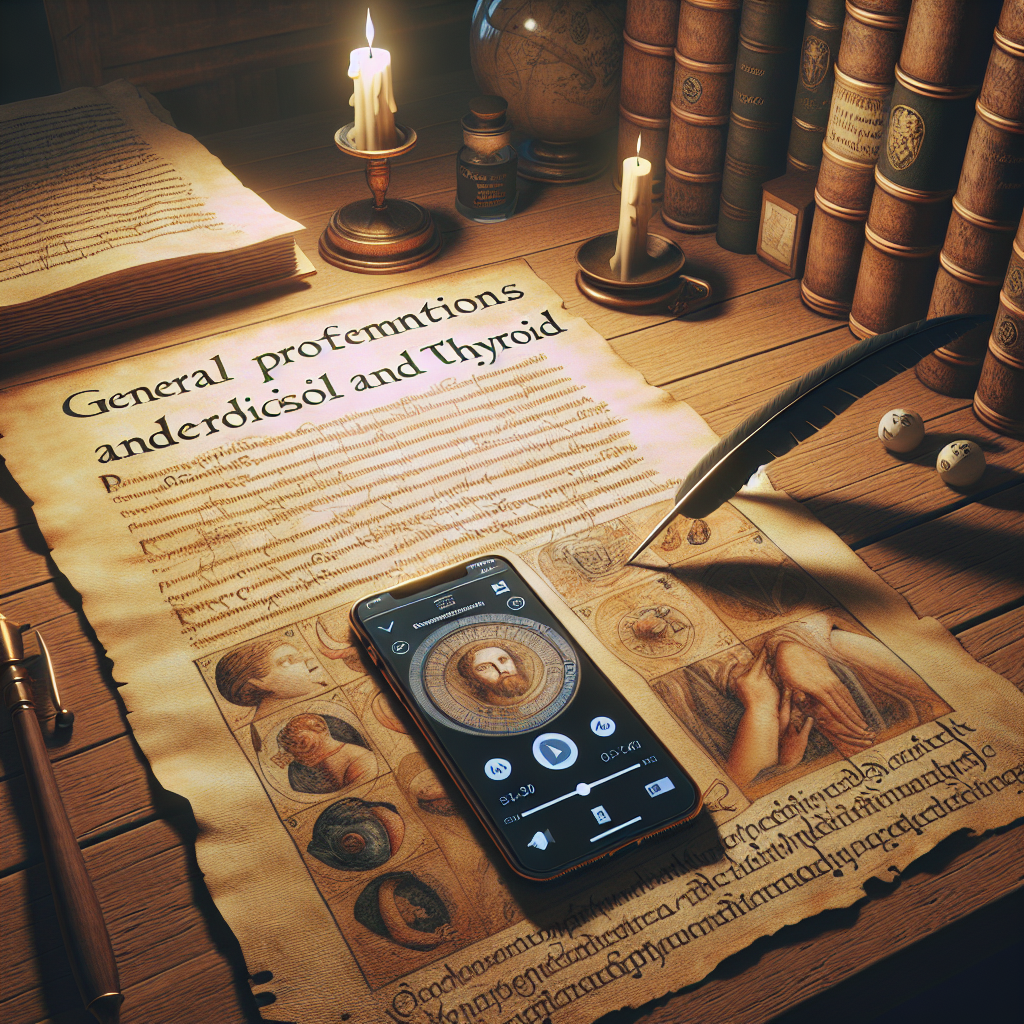 Andriol y tiroides: precauciones generales