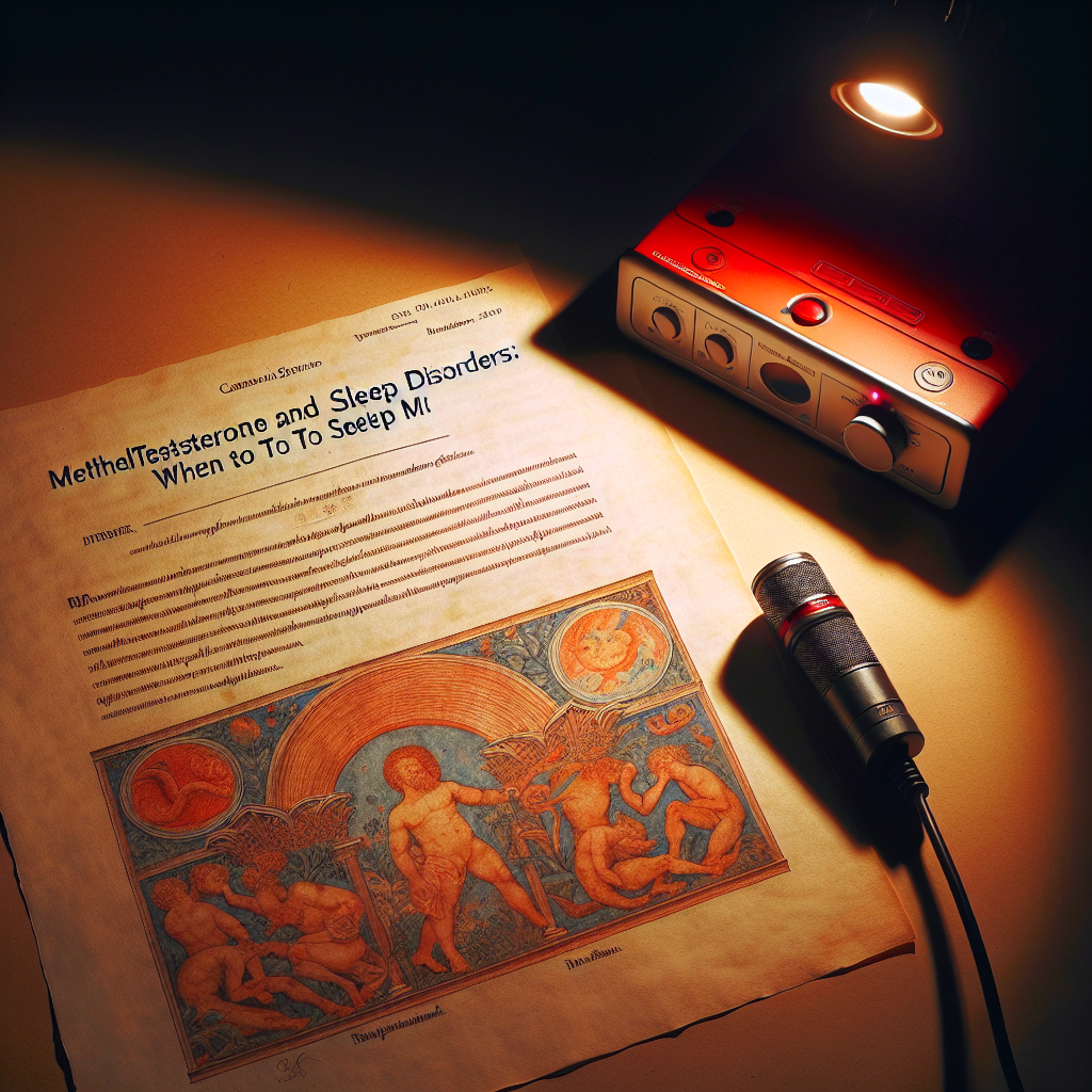 Methyltestosterone y trastornos del sueño: cuándo pedir ayuda