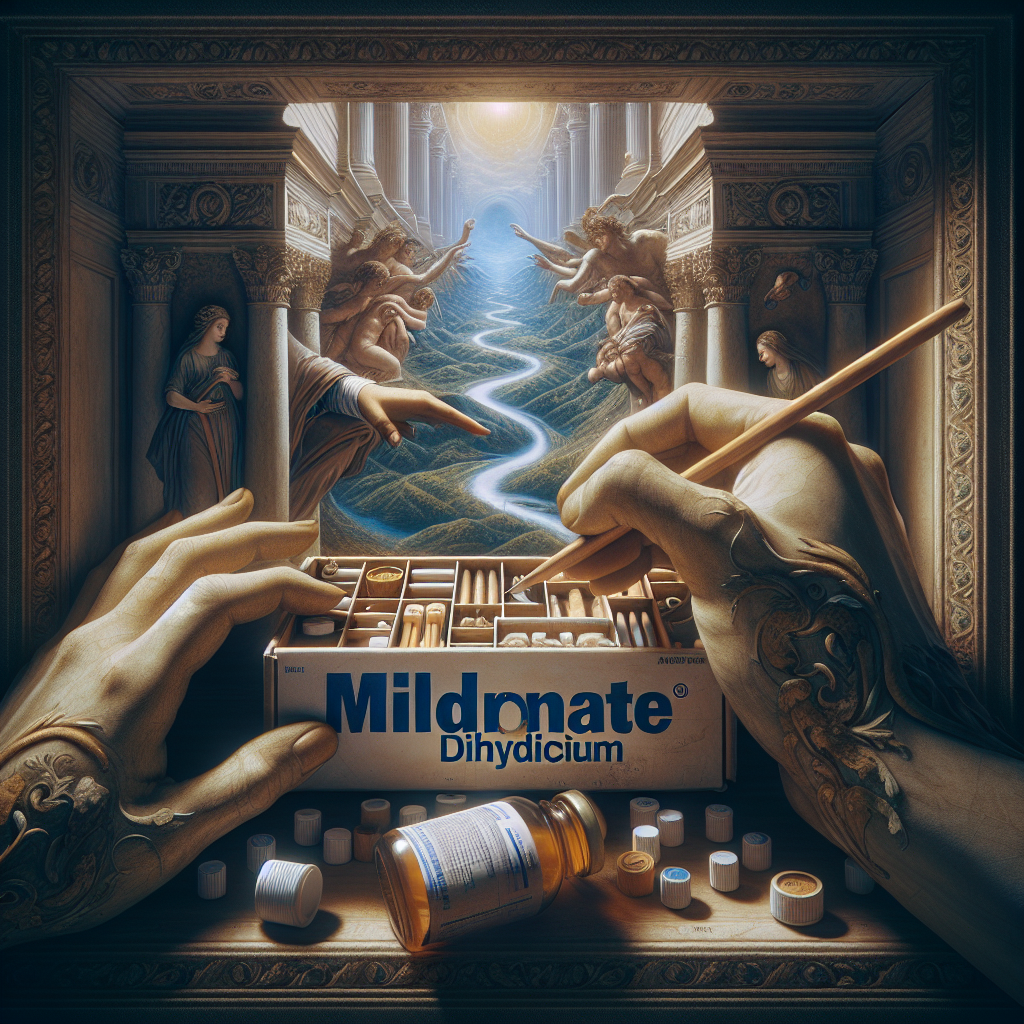 Mildronate Dihydricume y envase: señales de manipulación